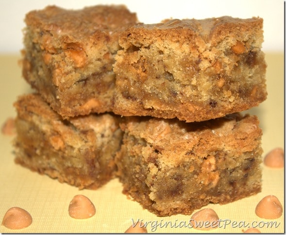 butterscotch to  Toffee Blondies2 Butterscotch make how blondies