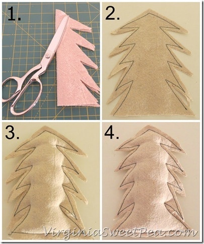 How to Make Drop Cloth Ornament