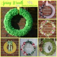 Spring Wreath Inspiration by virginiasweetpea
