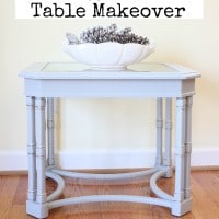 Goodwill Table Makeover