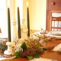 Thanksgiving Centerpiece – Nature Meets Vintage