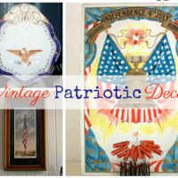Vintage Patriotic Decor