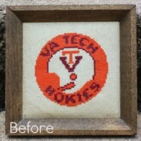 How to Clean a Cross Stitch Picture