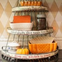 Coffee Station Decorated for Fall