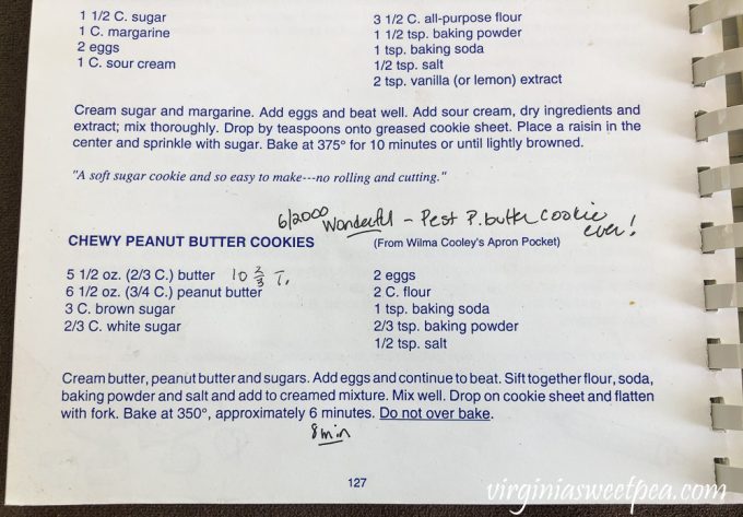 Chewy Peanut Butter Cookie Recipe