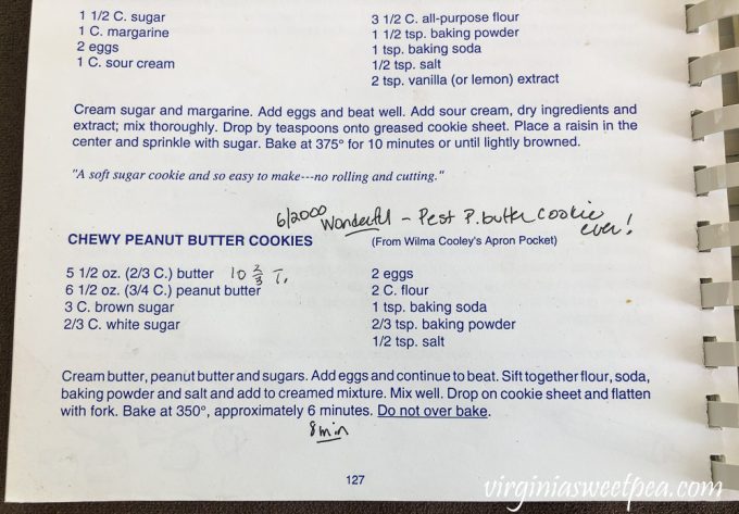 Chewy Peanut Butter Cookie Recipe