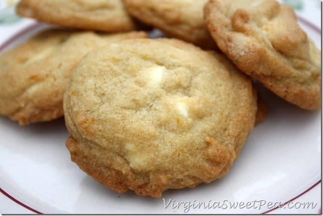 White Chocolate with Orange Cookies