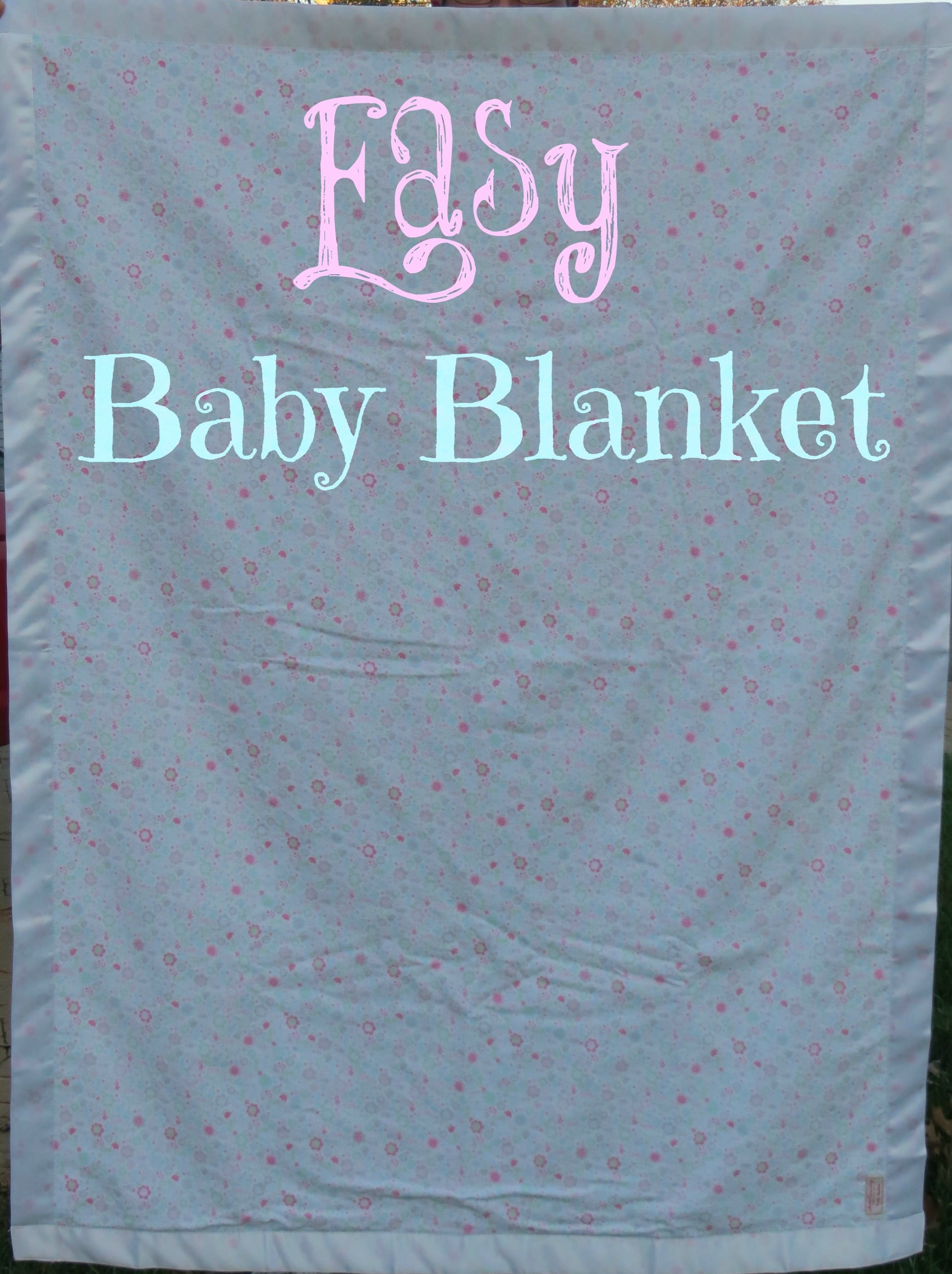 Gift Giving :: How To Make A Baby Blanket