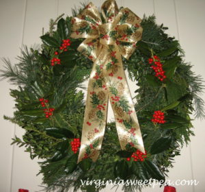 Evergreen Wreath for Christmas