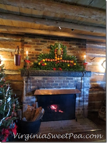 Michie Tavern Fireplace in Front Room