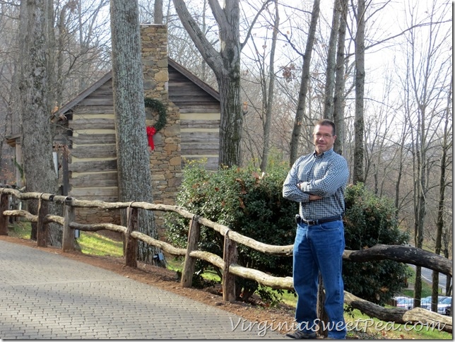 Mr. SP outside Metal Smith Shop