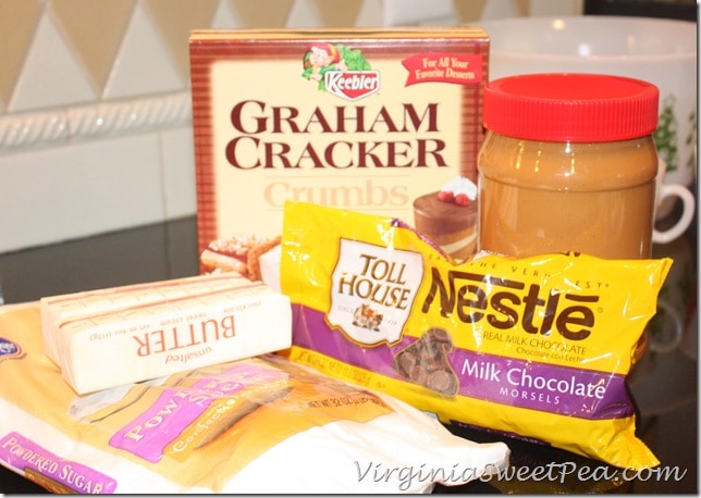 Peanut Butter Bar Ingredientss