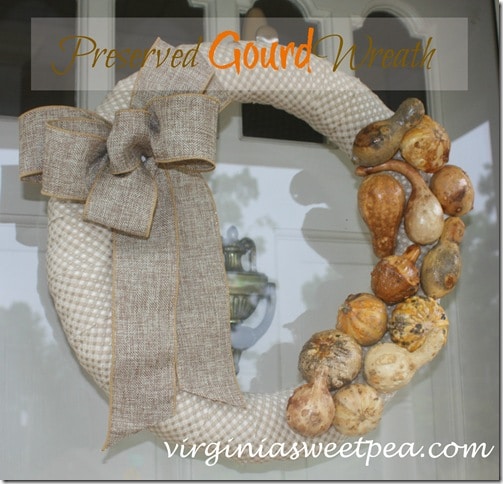 Preserved Gourd Wreath