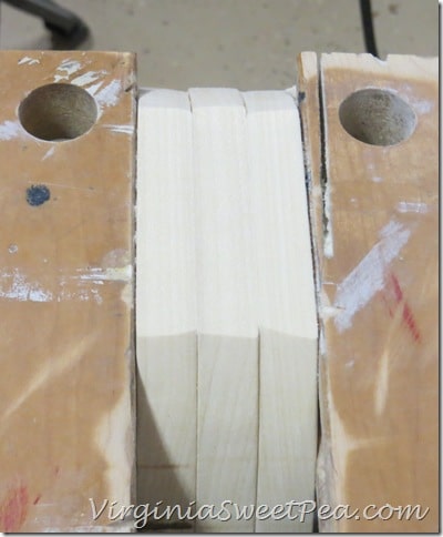 Sanding Tops of Legs Flat