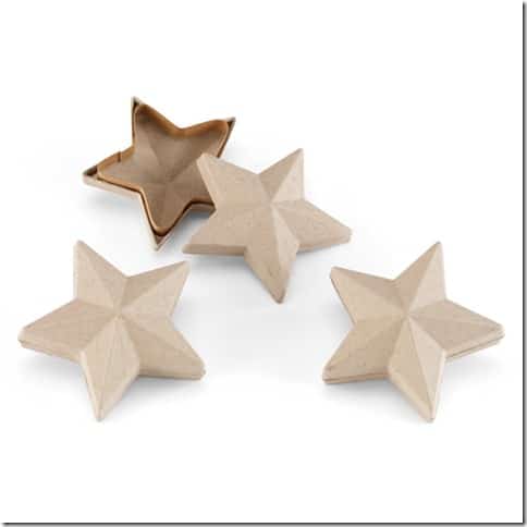 Star decorative boxes