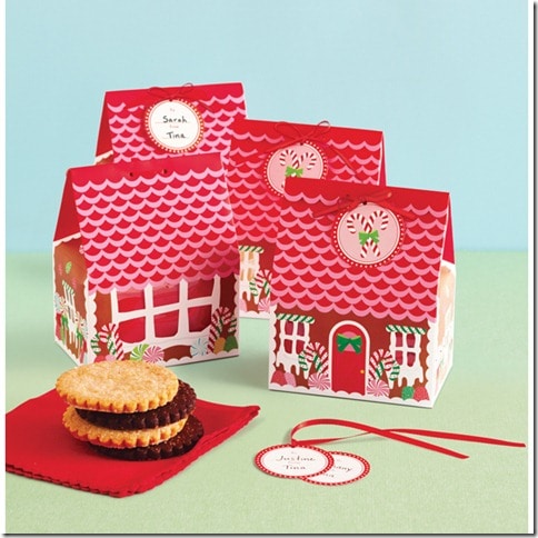 Wonderland Gingerbread Treat Boxes