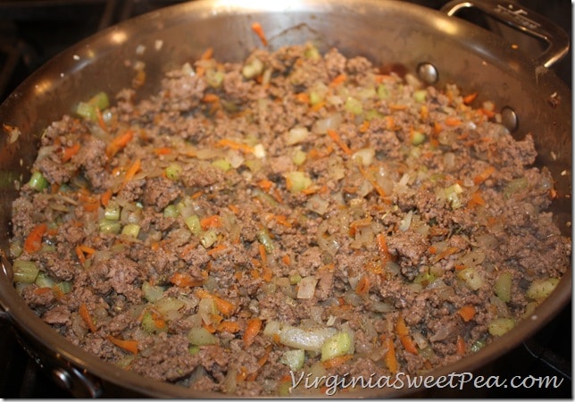 Buffalo Wing Style Ground Beef Mixture