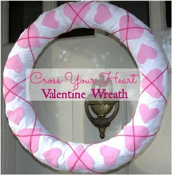 Cross Your Heart Valentine's Day Wreath