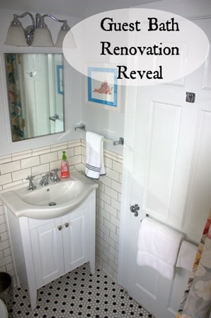 Guest Bathroom Reveal :: 1980’s to 2013