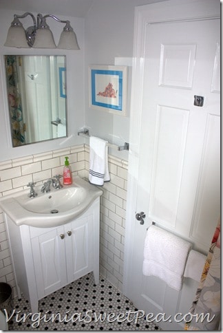 Guest Bath Renovation - Vanity-Door Closed