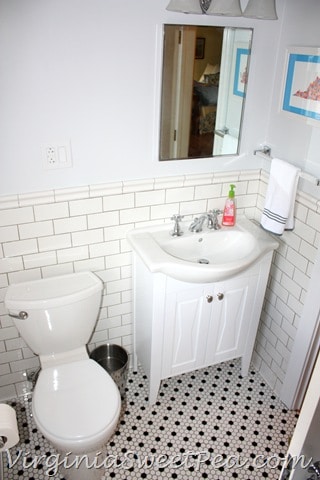 Guest Bathroom Renovation by Virginia Sweet Pea