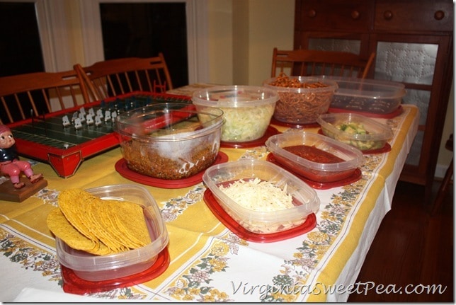 Rubbermaid Products with Food