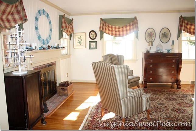 Winter Living Room