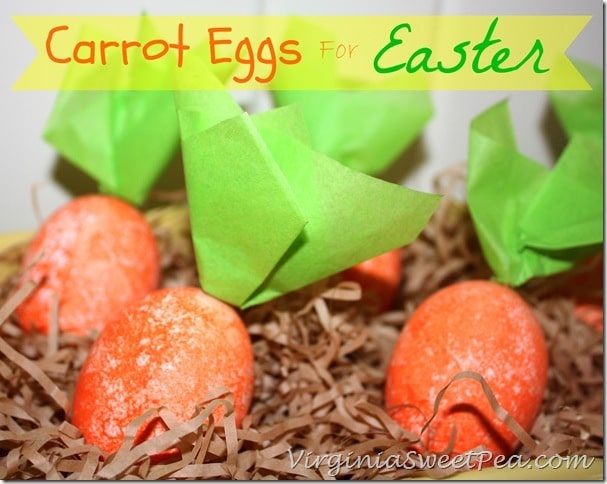 Carrot Eggs for Easter