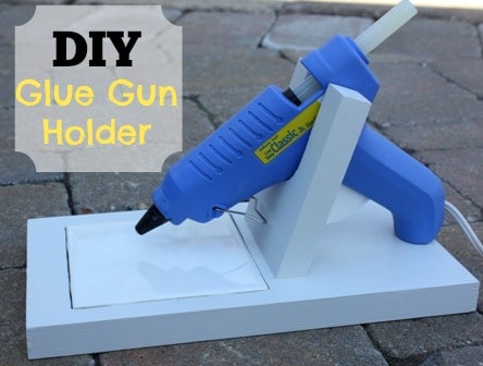 DIY Glue Gun Holder by Sweet Pea