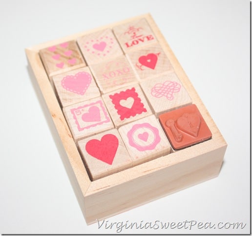 Heart Stamps from Martha Stewart