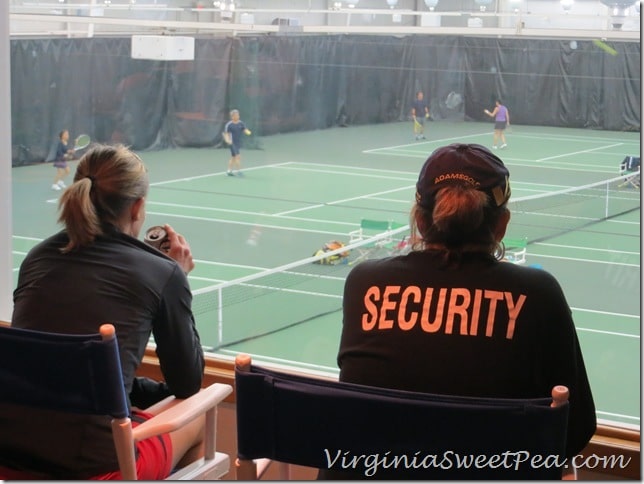 Pine Island - Paula and Susan watching