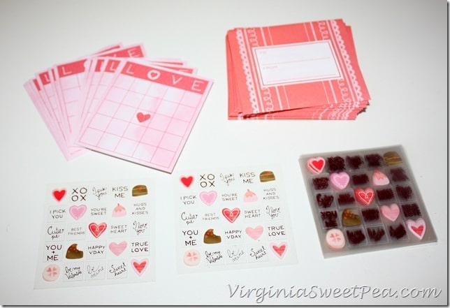 Valentine Card Set from Martha Stewart