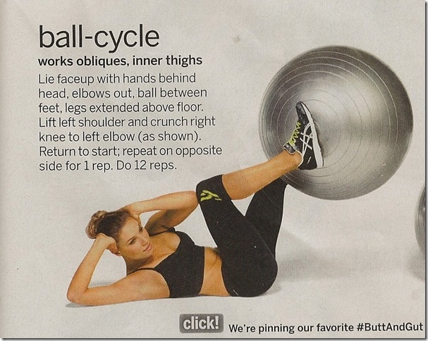 Ball Cycle - Tone Your Gut