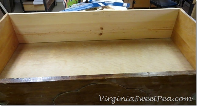 Dresser - Bottom Drawer - New Back