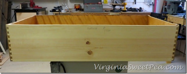 Dresser - New Back for Bottom Drawer