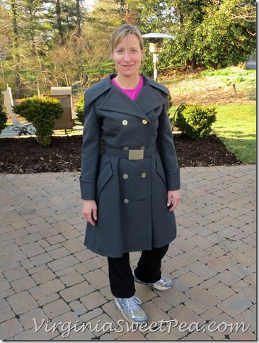 Coat from Dumpster Dive