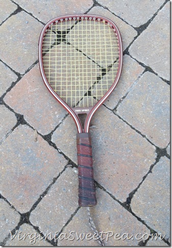 Racquetball Racket from Dumpster Dive