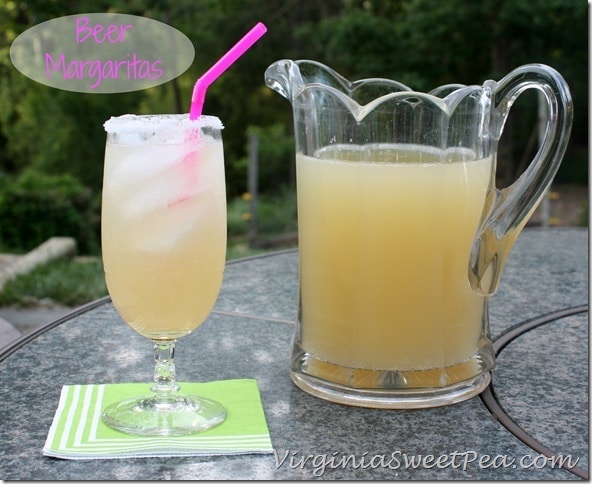 Beer Margaritas by virginiasweetpea.com