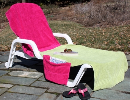 DIY Lounge Chair Cover