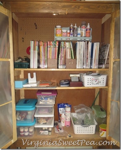 Inside of Craft Closet