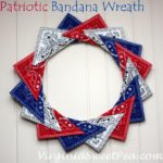 Patriotic Bandana Wreath