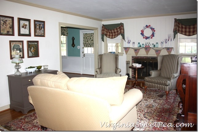 Patriotic Living Room