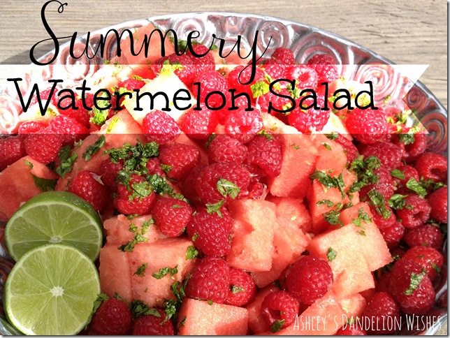 Summery Watermelon Salad 