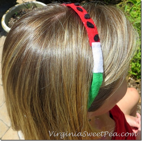 Watermelon Headband2