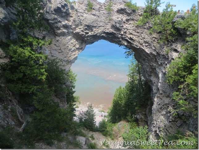 Arch Rock from the Top