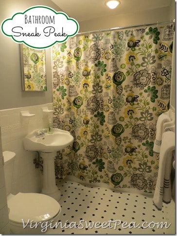 Bathroom Sneak Peak by Sweet Pea