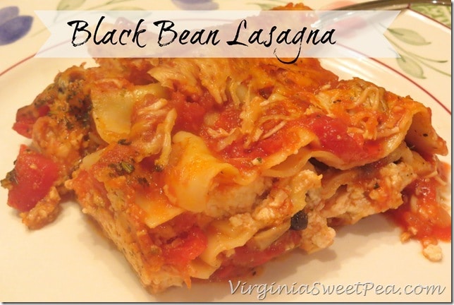 Black Bean Lasagna by Sweet Pea