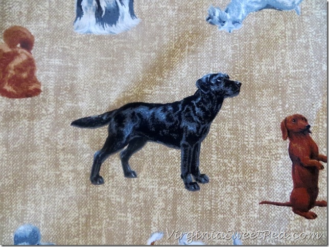 Dog Fabric for Back