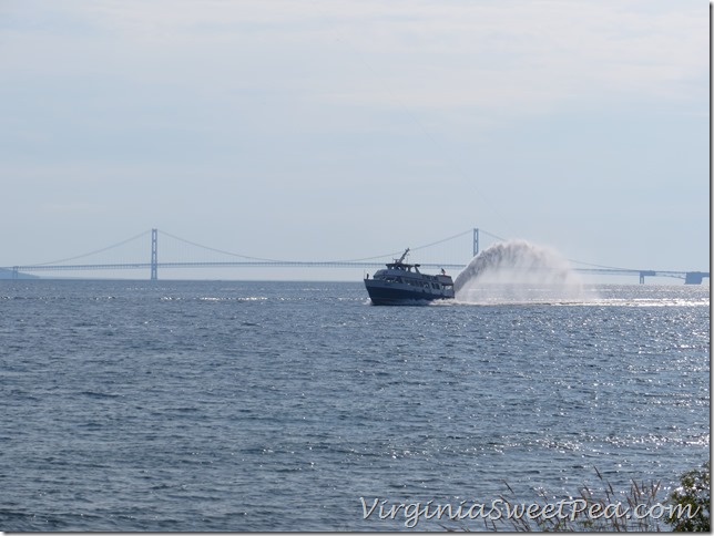 Ferry and Bridge