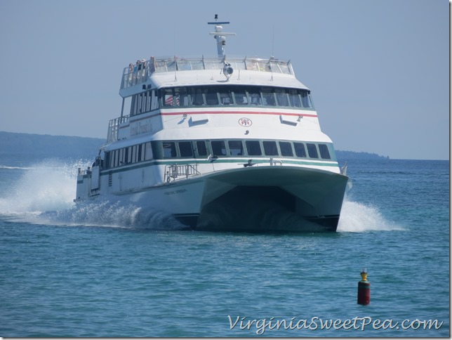 Ferry to Mackinac Island